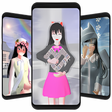 Icon of program: Sakura School Wallpaper H…