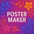 プログラムのアイコン：AI Poster  Flyer Creator …