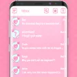Pink messenger theme