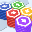 ไอคอนของโปรแกรม: Tap Hexa Out - Tap It Awa…