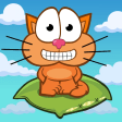 Hungry cat: puzzle for family