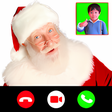 プログラムのアイコン：Video Call Santa Real