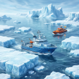 Icône du programme : iceberg colony