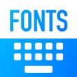 Font Keyboard:Fancy Text  Gif icon