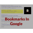 Bookmarks in Google