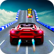 プログラムのアイコン：Mega Ramp Car Stunts Raci…