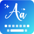 Programikonen: Fancy Keyboard Cool Fonts