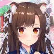 My High School Cat Girlfriend: Anime Dating Game