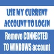 Use My Current Account To Login Microsoft SSO icon