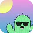 プログラムのアイコン：Cactus weather app: Forec…