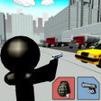 Иконка программы: Stickman City Shooting 3D