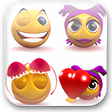 Icône du programme : Pack Emôticônes Love 3D