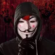 Anonymous Mask & Horror Photo Stickers
