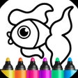 ไอคอนของโปรแกรม: Drawing kids games for to…