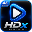أيقونة البرنامج: HDx Video Player  Downloa…