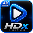 Ícone do programa: HDx Video Player  Downloa…