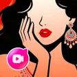 Иконка программы: Ishq - live video call  m…