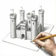 أيقونة البرنامج: How to draw 3D