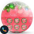 程序图标：Theme Dialer Xmas Red