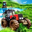 Tractor Drive Farm Village 3D
