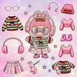 Ikona programu: Labubu Doll Dressup  Colo…