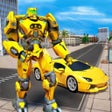 أيقونة البرنامج: Car Crash: Robot bus simu…
