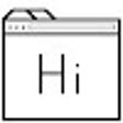 Programikonen: Editable Empty New Tab