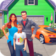 Иконка программы: Virtual Mom And Dad Simul…