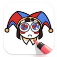 Programikonen: Digital Circus Coloring Q…