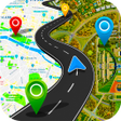 أيقونة البرنامج: GPS Navigation Globe Map …