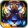 Icoon van programma: Neon Colorful Tiger Theme…