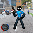 Programikonen: US Police Stickman Rope H…