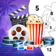 Иконка программы: Movie Paint by Number Col…