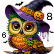 Programikonen: Dark Halloween Color by N…