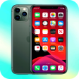 Programın simgesi: iPhone Launcher Theme iOS…