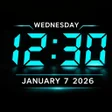 ไอคอนของโปรแกรม: Digital Clock 24  Alarm T…