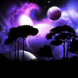 Icon of program: Night Sky Live Wallpaper
