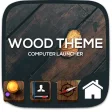 Wood theme for  Computer Launcher