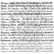 Script & Calligraphy Fonts
