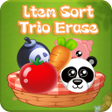 أيقونة البرنامج: Item Sort: Trio Erase