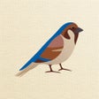 Ícone do programa: The Blue Sparrow