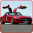 Benz SLS AMG Extreme Modern City Car Drift  Drive