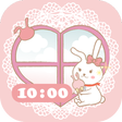 Biểu tượng của chương trình: mochimichan-Cute Clock-Fr…