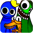 Programikonen: Rainbow Friend Sticker WA