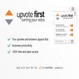 Upvote First for StackOverflow icon