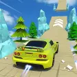 Mega Ramps Crazy Car race Game