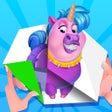 プログラムのアイコン：Paper Folding Puzzle Game