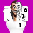 Toilet Monster Color By Number