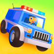 Icon of program: Dinosaur Police Car Games…