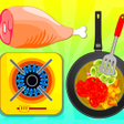 Fried Veg Chicken Salad - Cooking Game icon